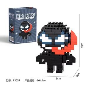 Lego Style Marvel Spider Man Venom Building Blocks Set Figures Toy Gift for Kids